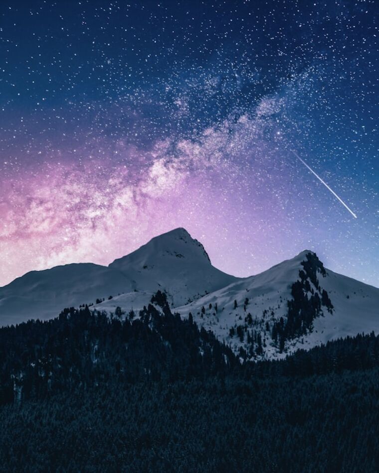 Summit night sky